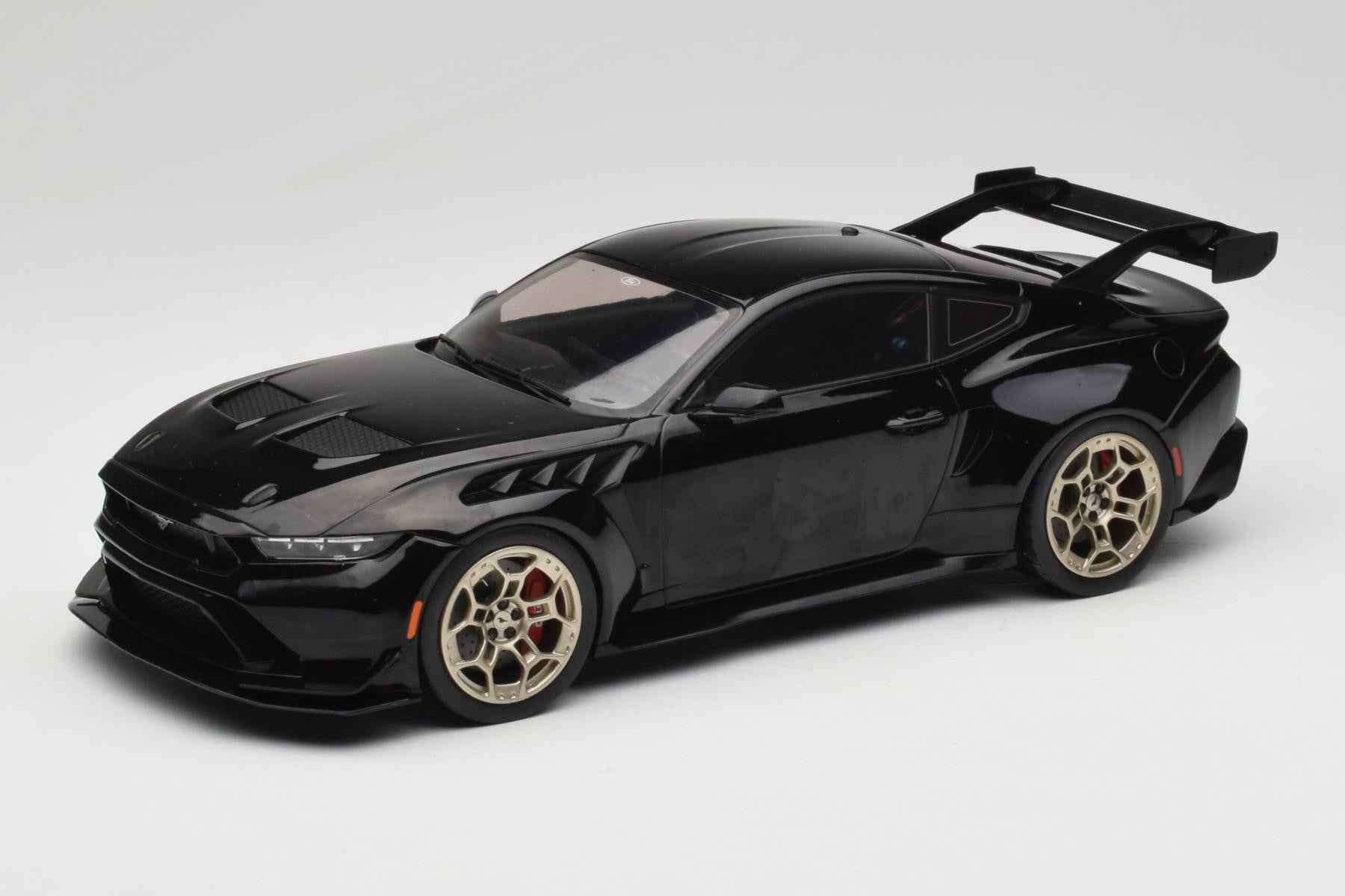 MCG 2025 Ford USA Mustang GTD 5.2L V8 Coupe Black 1:18 Cartsfy Inc.