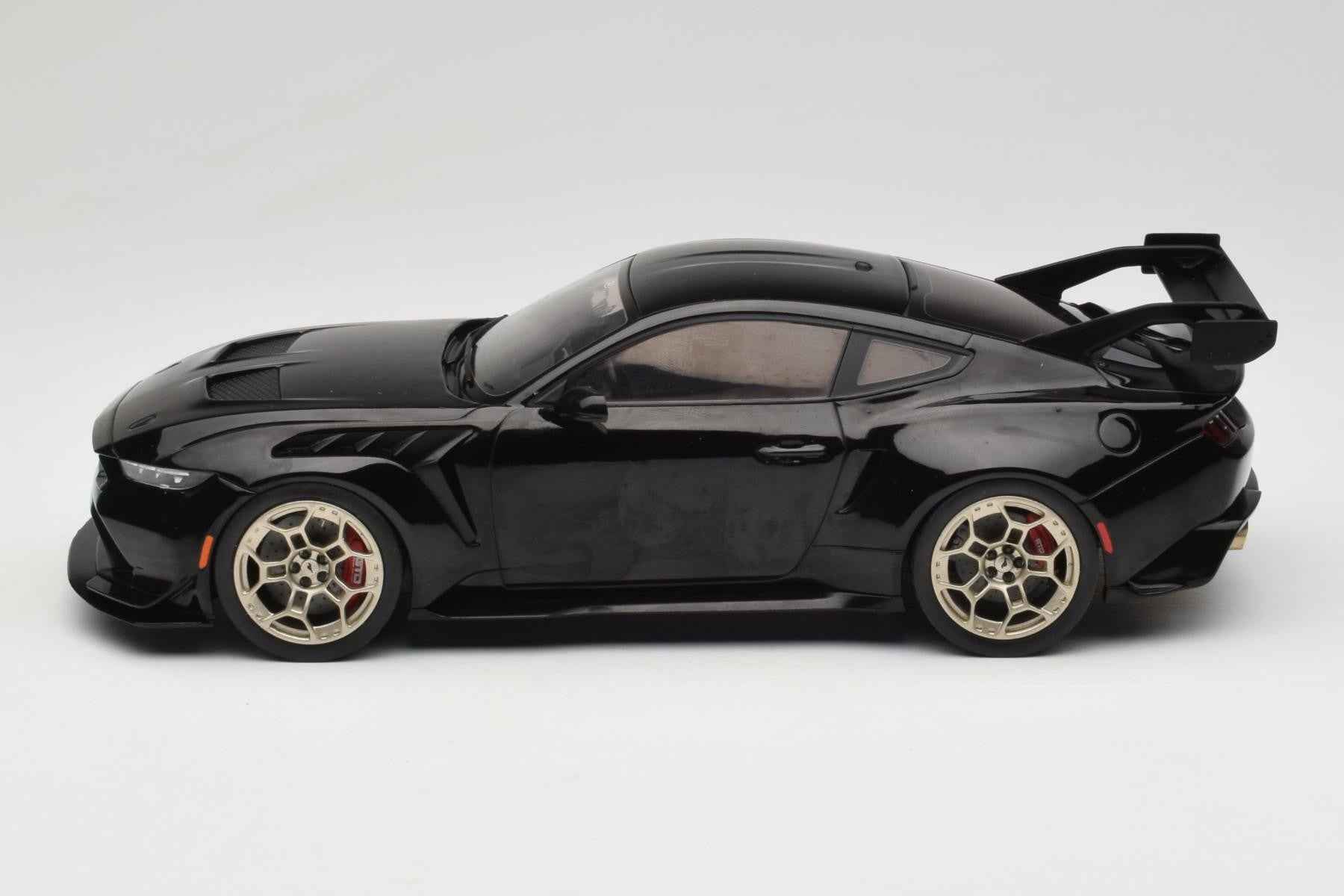 MCG 2025 Ford USA Mustang GTD 5.2L V8 Coupe Black 1:18 Cartsfy Inc.