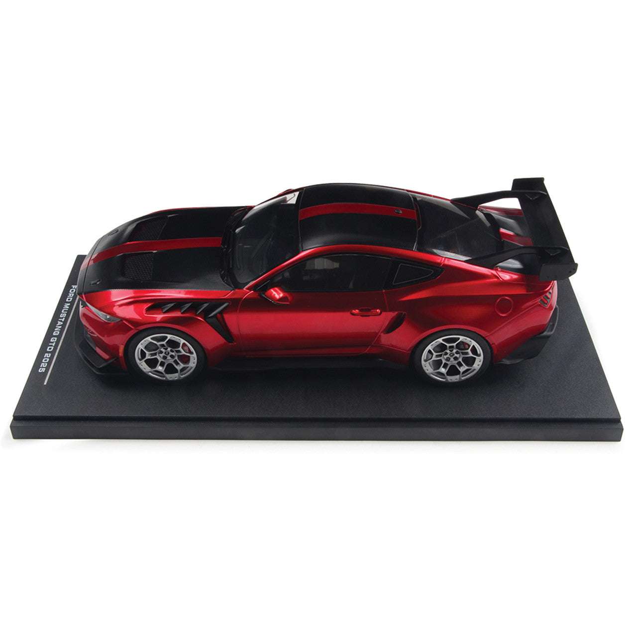 MCG 2025 Ford USA Mustang GTD 5.2L V8 Coupe Dark Red 1:18 Cartsfy Inc.