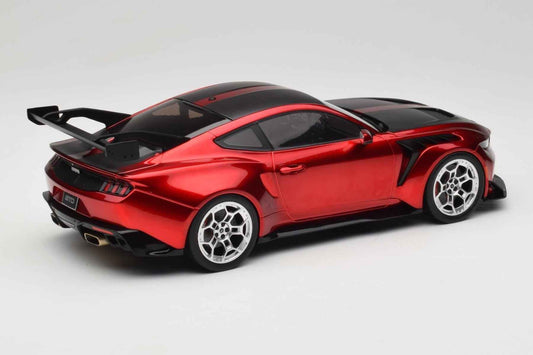 MCG 2025 Ford USA Mustang GTD 5.2L V8 Coupe Dark Red 1:18 Cartsfy Inc.