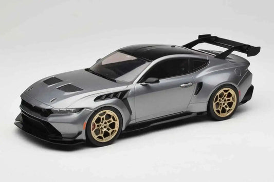 MCG 2025 Ford USA Mustang GTD 5.2L V8 Coupe Grey Metallic 1:18 Cartsfy Inc.