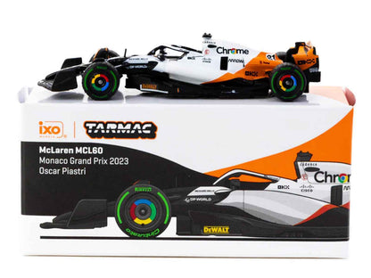 McLaren MCL60 #81 Oscar Piastri Formula One F1 "Monaco GP" (2023) "Global64" Series 1/64 Diecast Model by Tarmac Works Cartsfy Inc.