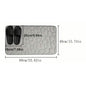 Memory Foam Bath Rug with Cobblestone Embossment - Cartsfy Inc.