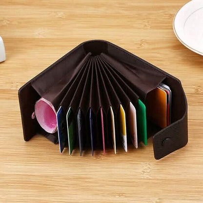 Men Faux Leather 10 Card Slots Coins Bag Wallet Cartsfy Inc.