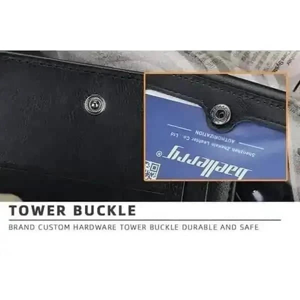 Men's Bifold Stylish Wallet DailySale Black Brown Coffee Black-Brown-Coffee-
