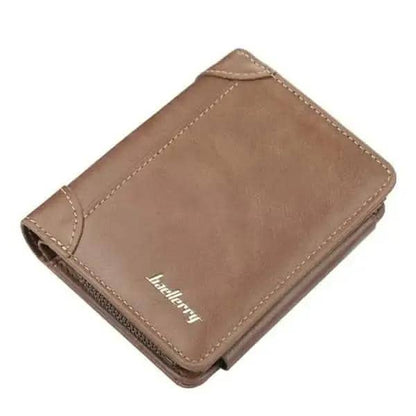 Men's Bifold Stylish Wallet DailySale Black Brown Coffee Black-Brown-Coffee-