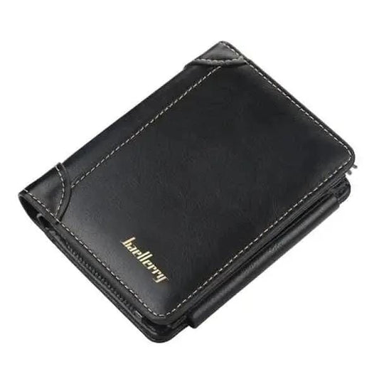 Men's Bifold Stylish Wallet DailySale Black Brown Coffee Black-Brown-Coffee-