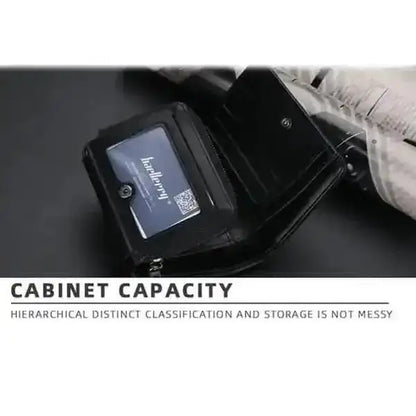Men's Bifold Stylish Wallet DailySale Black Brown Coffee Black-Brown-Coffee-