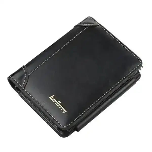 Men's Bifold Stylish Wallet DailySale Black Brown Coffee Black-Brown-Coffee-