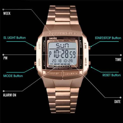 Men's Fashion LED Digital Watch Cartsfy Inc.