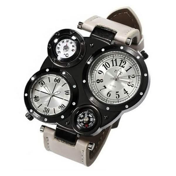 Men's Fashion Watch Dual Movement Cartsfy Inc.
