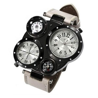 Men's Fashion Watch Dual Movement Cartsfy Inc.