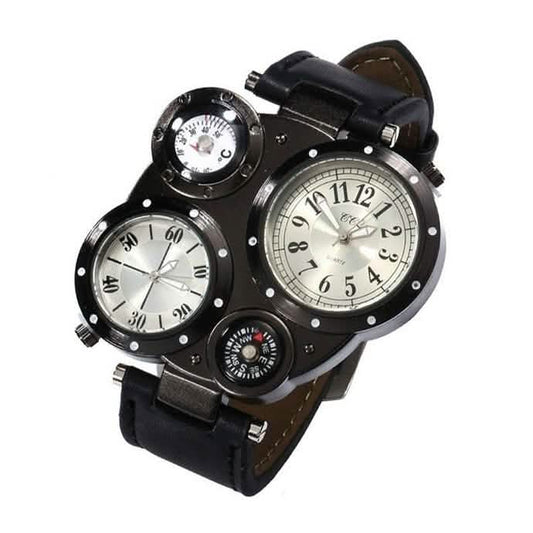 Men's Fashion Watch Dual Movement Cartsfy Inc.