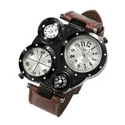 Men's Fashion Watch Dual Movement Cartsfy Inc.