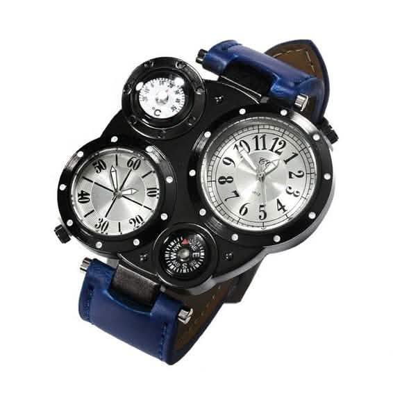 Men's Fashion Watch Dual Movement Cartsfy Inc.