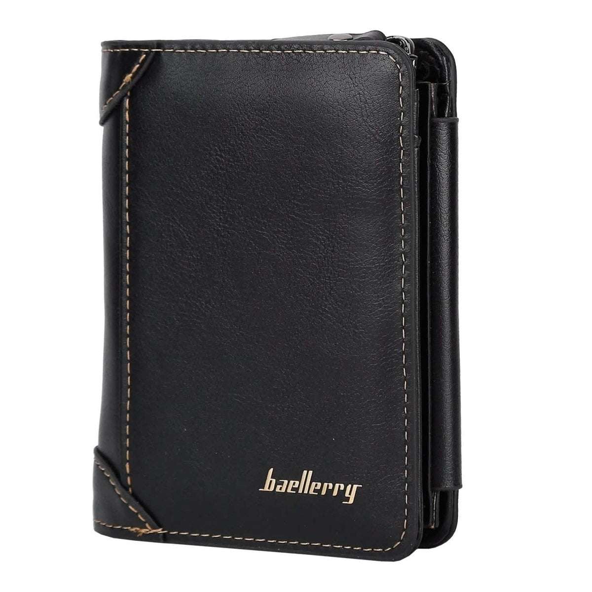 Men's Trifold Clutch Leather Wallet ID Card Holder Cartsfy Inc.