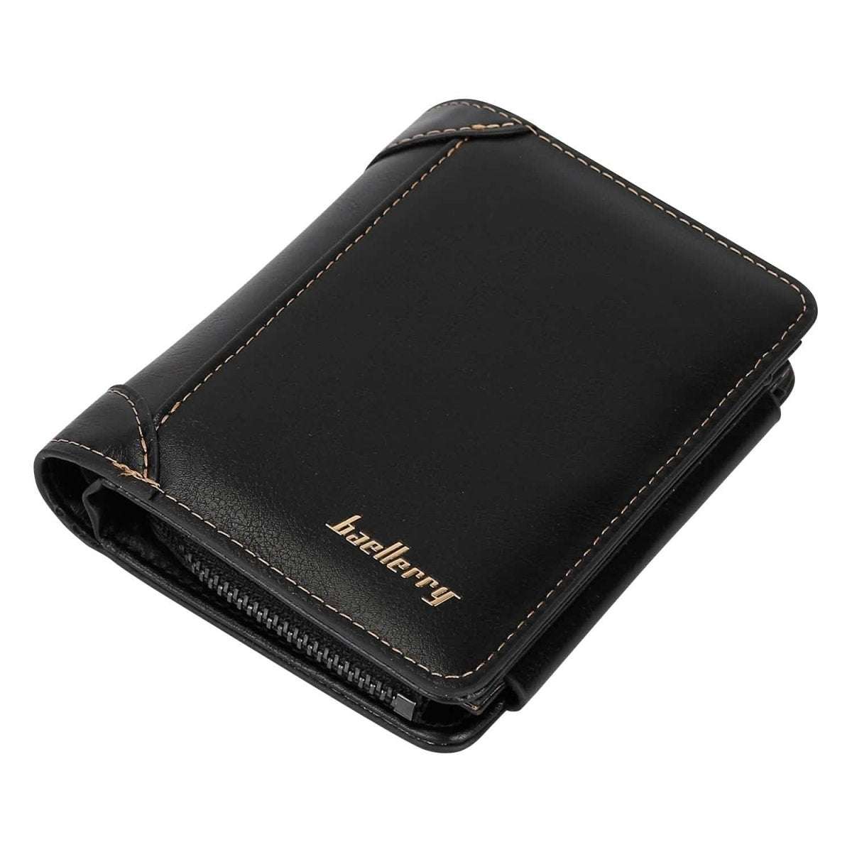 Men's Trifold Clutch Leather Wallet ID Card Holder Cartsfy Inc.