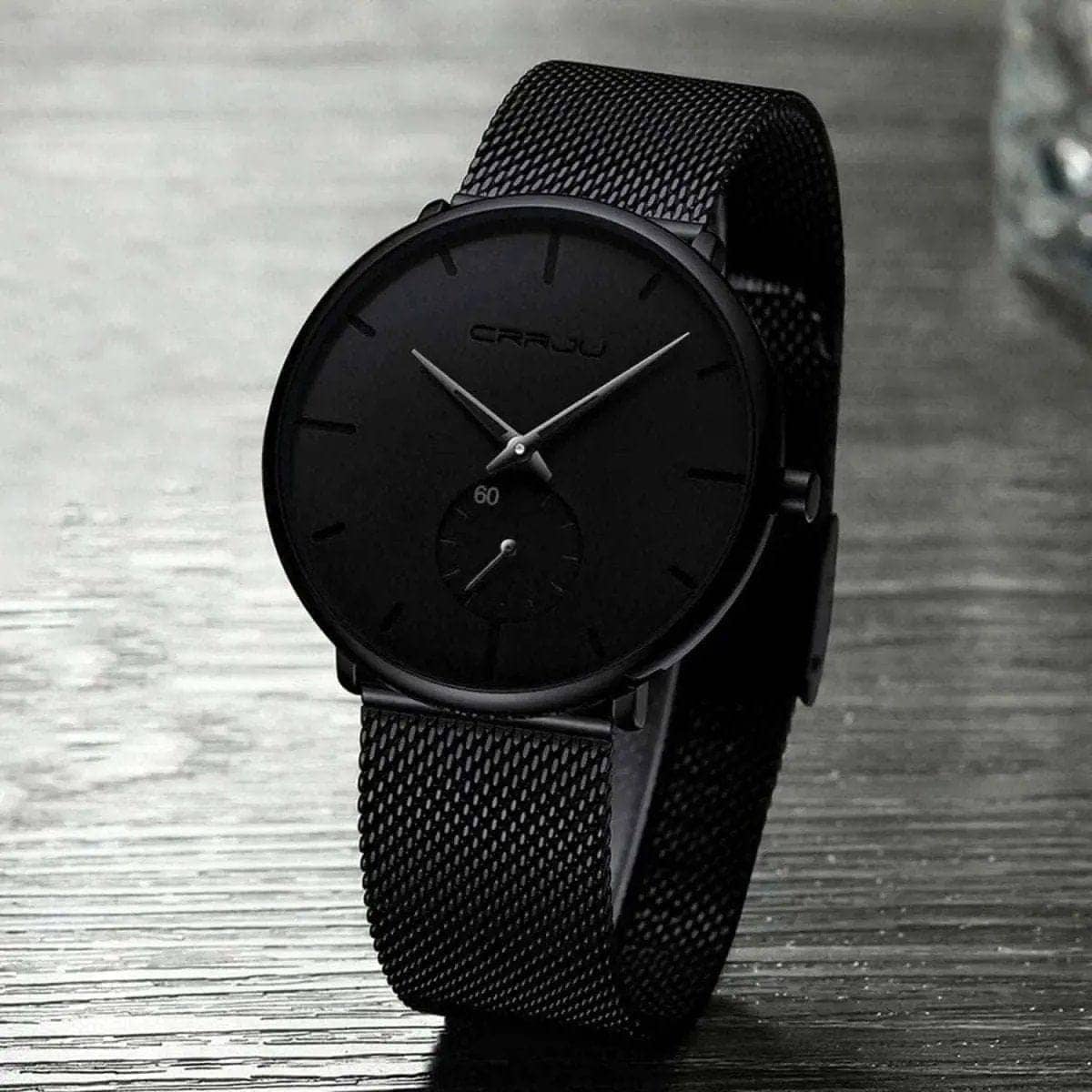 Men's Ultra-Thin Minimalist Waterproof Fashion Wrist Watch DailySale Black Blue Gold Black-Blue-Gold-Red-Silver-Black/Gold-Black/Blue-