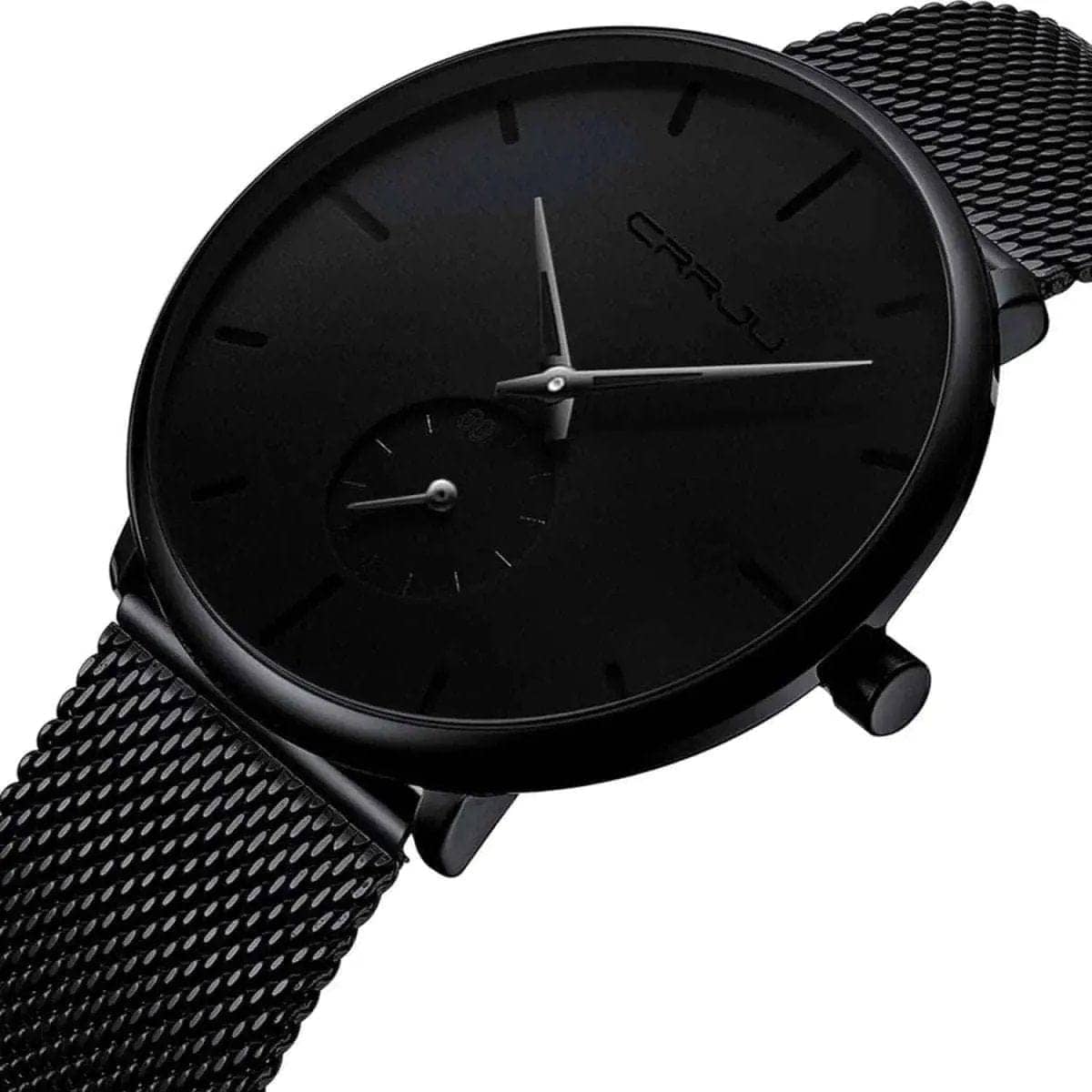 Men's Ultra-Thin Minimalist Waterproof Fashion Wrist Watch DailySale Black Blue Gold Black-Blue-Gold-Red-Silver-Black/Gold-Black/Blue-