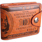 Men's USD Bill Wallet Billfold Leather Credit Card Photo Holder Cartsfy Inc.