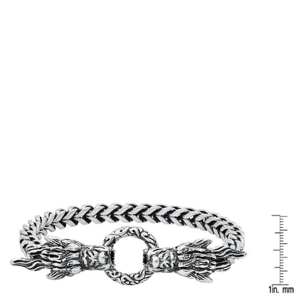 Men's Stainless Steel Dragon Head Bracelet - Cartsfy Inc.