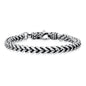 Men's Stainless Steel Wheat Chain Bracelet - Cartsfy Inc.