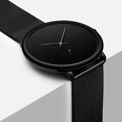 Men's Ultra - Thin Minimalist Waterproof Fashion Wrist Watch - Cartsfy Inc.