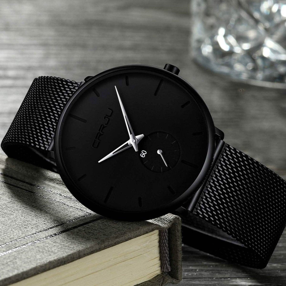 Men's Ultra - Thin Minimalist Waterproof Fashion Wrist Watch - Cartsfy Inc.