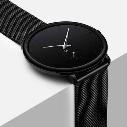 Men's Ultra - Thin Minimalist Waterproof Fashion Wrist Watch - Cartsfy Inc.