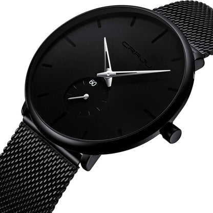 Men's Ultra - Thin Minimalist Waterproof Fashion Wrist Watch - Cartsfy Inc.