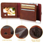 Men's Wallet PU Leather BiFold RFID Blocking Card Holder - Cartsfy Inc.