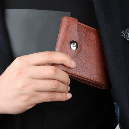 Men's Wallet PU Leather BiFold RFID Blocking Card Holder - Cartsfy Inc.
