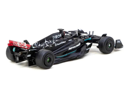 Mercedes-AMG F1 W14 E Performance #47 Mick Schumacher Formula One F1 "Spanish GP Tyre Testing" (2023) with Pit Board "Global64" Series 1/64 Diecast Model by Tarmac Works Miniature Motors Default Title Default Title-