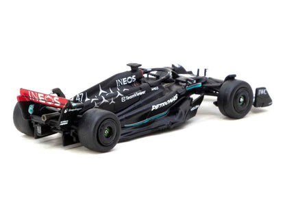 Mercedes-AMG F1 W14 E Performance #47 Mick Schumacher Formula One F1 "Spanish GP Tyre Testing" (2023) with Pit Board "Global64" Series 1/64 Diecast Model by Tarmac Works Miniature Motors Default Title Default Title-