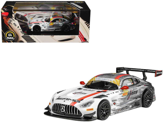 Mercedes-AMG GT3 #130 Maro Engel "GruppeM Racing" Winner "Macau GT Cup - FIA GT World Cup" (2024) 1/64 Diecast Model Car by Paragon Models Cartsfy Inc.