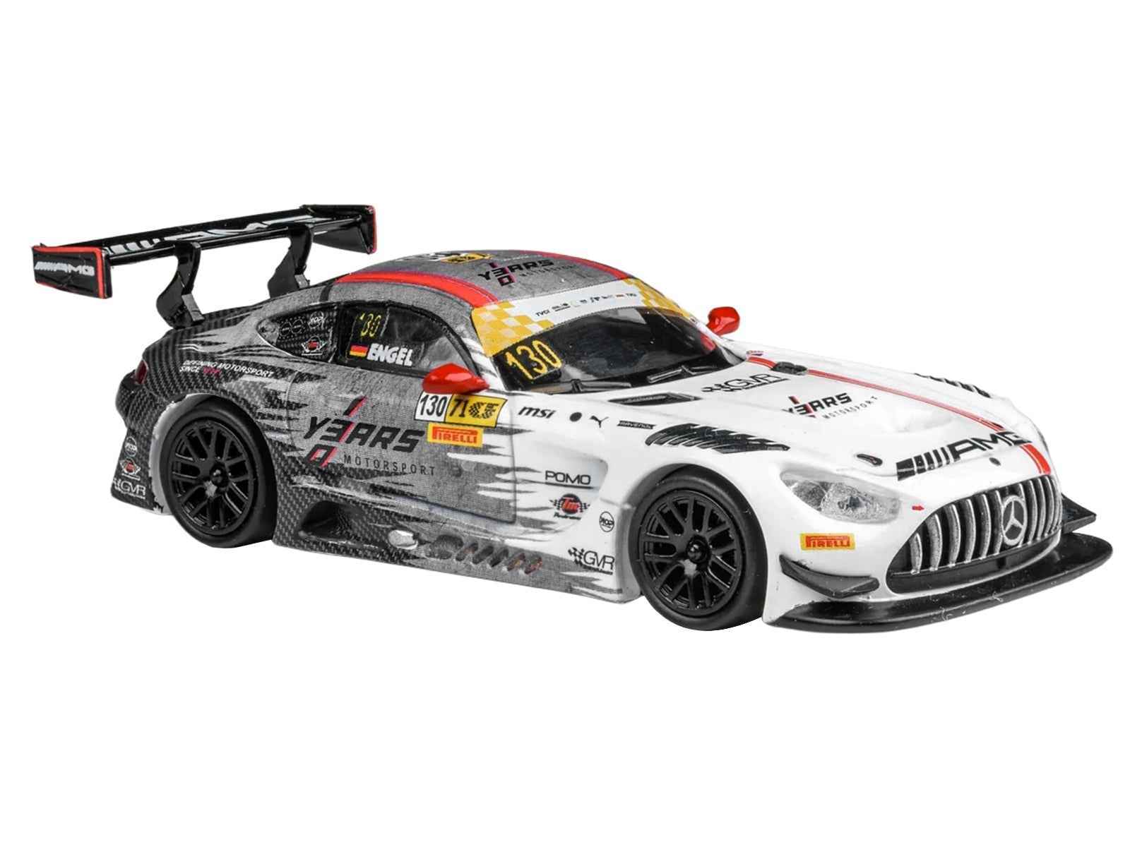 Mercedes-AMG GT3 #130 Maro Engel "GruppeM Racing" Winner "Macau GT Cup - FIA GT World Cup" (2024) 1/64 Diecast Model Car by Paragon Models Cartsfy Inc.