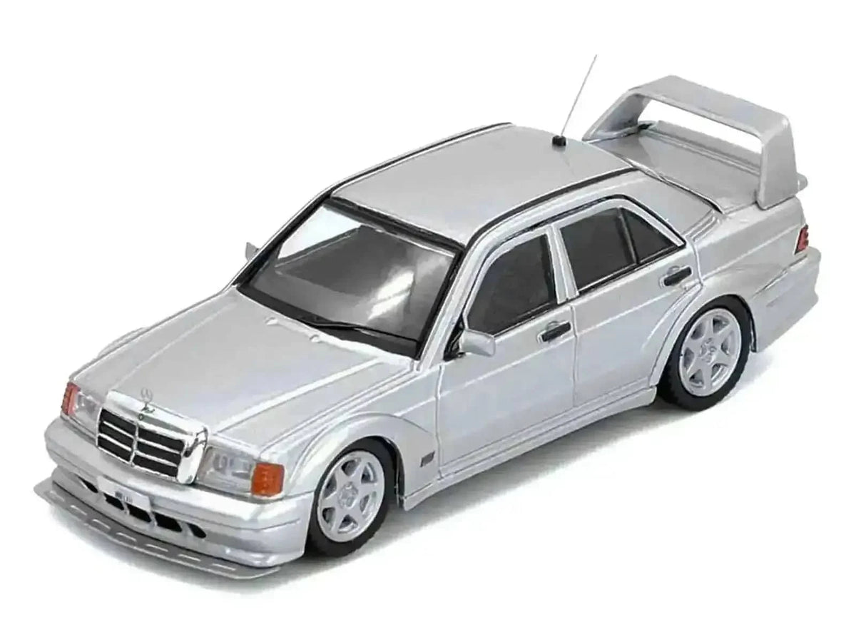 Mercedes-Benz 190E 2.5-16 Evolution II Silver Metallic 1/64 Diecast Model Car by Inno Models Cartsfy Inc.