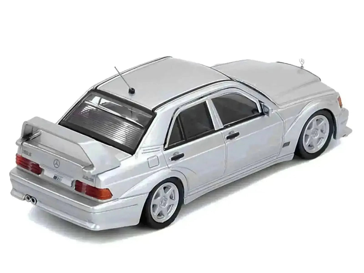 Mercedes-Benz 190E 2.5-16 Evolution II Silver Metallic 1/64 Diecast Model Car by Inno Models Cartsfy Inc.