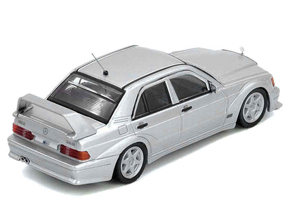 Mercedes-Benz 190E 2.5-16 Evolution II Silver Metallic 1/64 Diecast Model Car by Inno Models Miniature Motors Default Title Default Title-