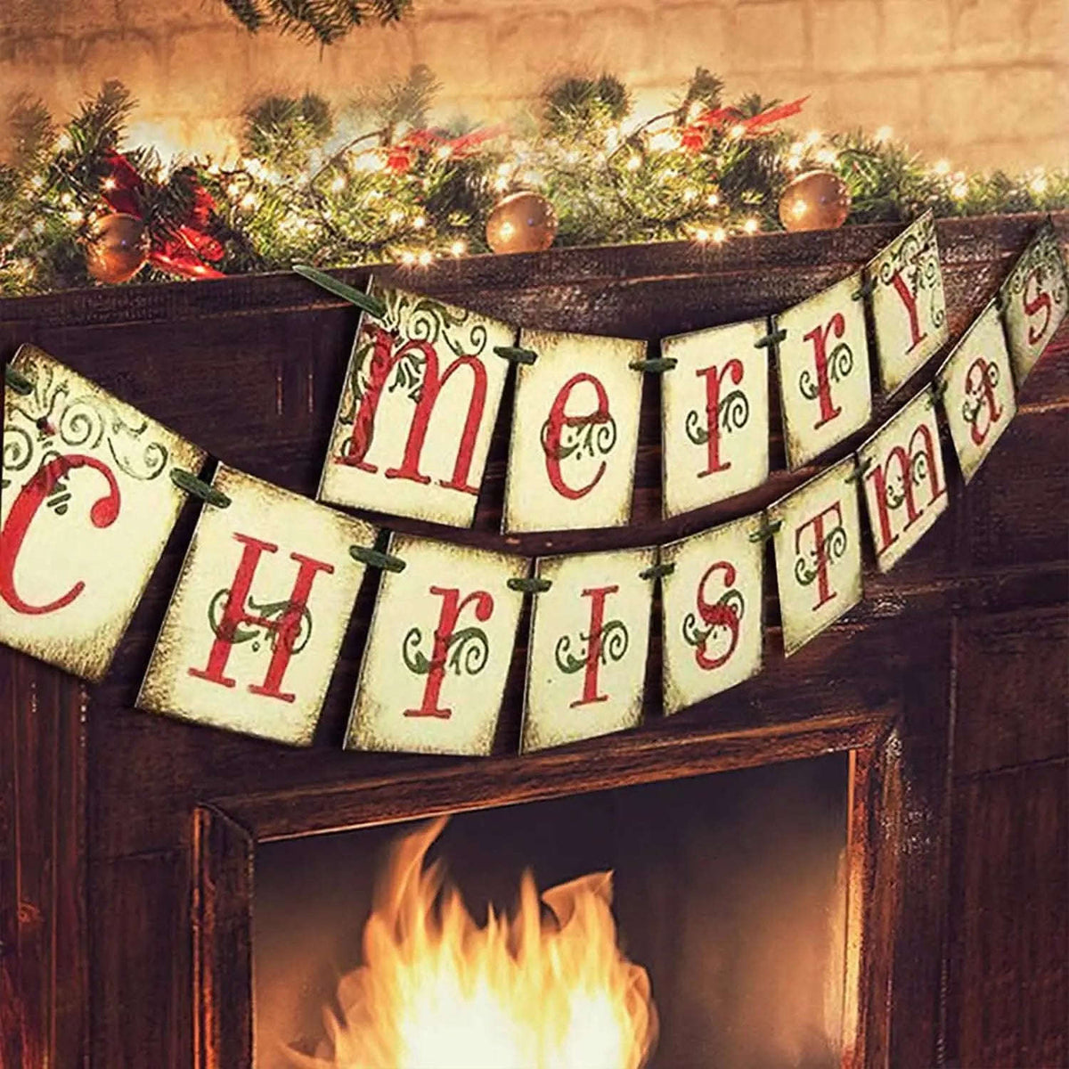 Merry Christmas Banner Home Decor Cartsfy Inc.