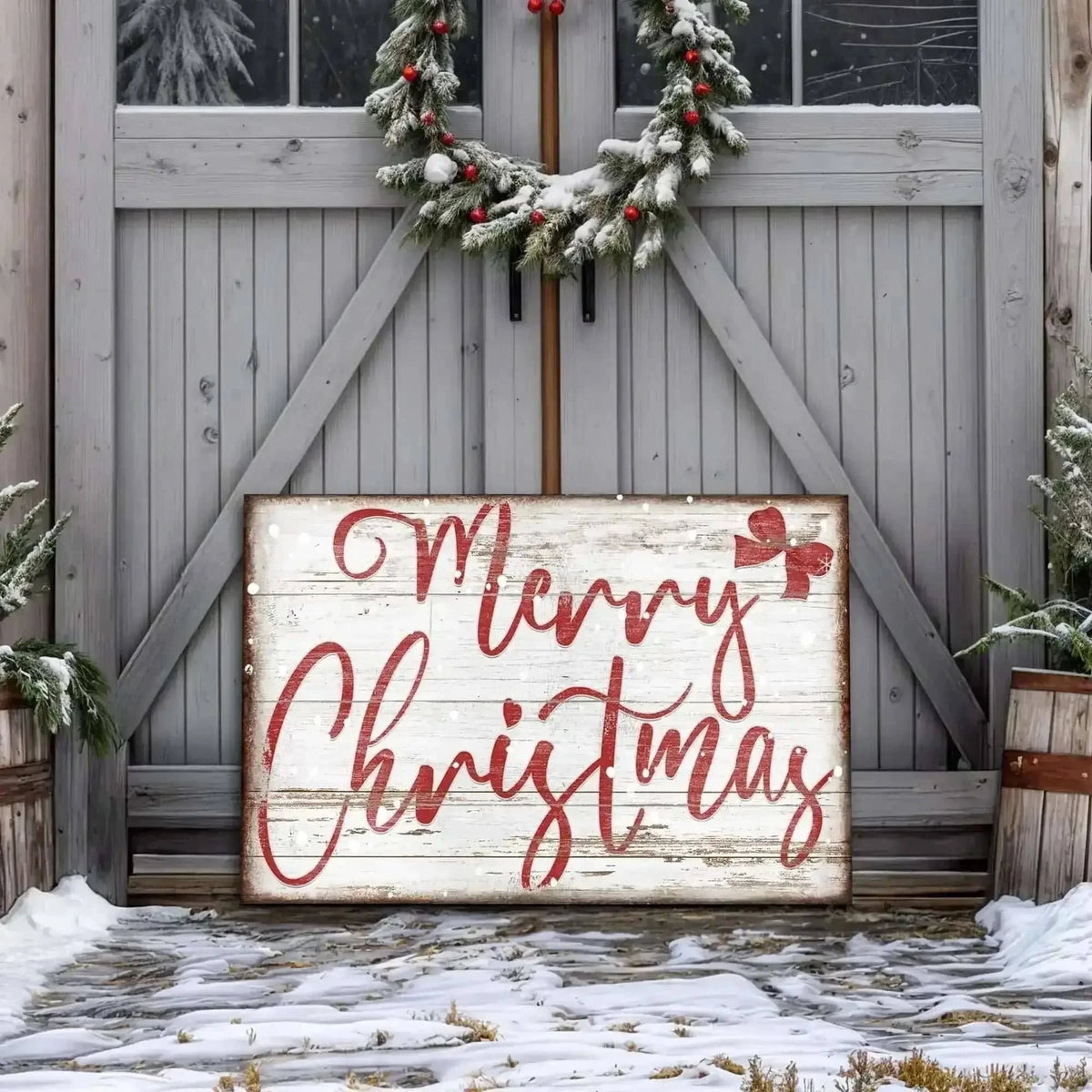 Merry Christmas Sign X Cartsfy Inc.