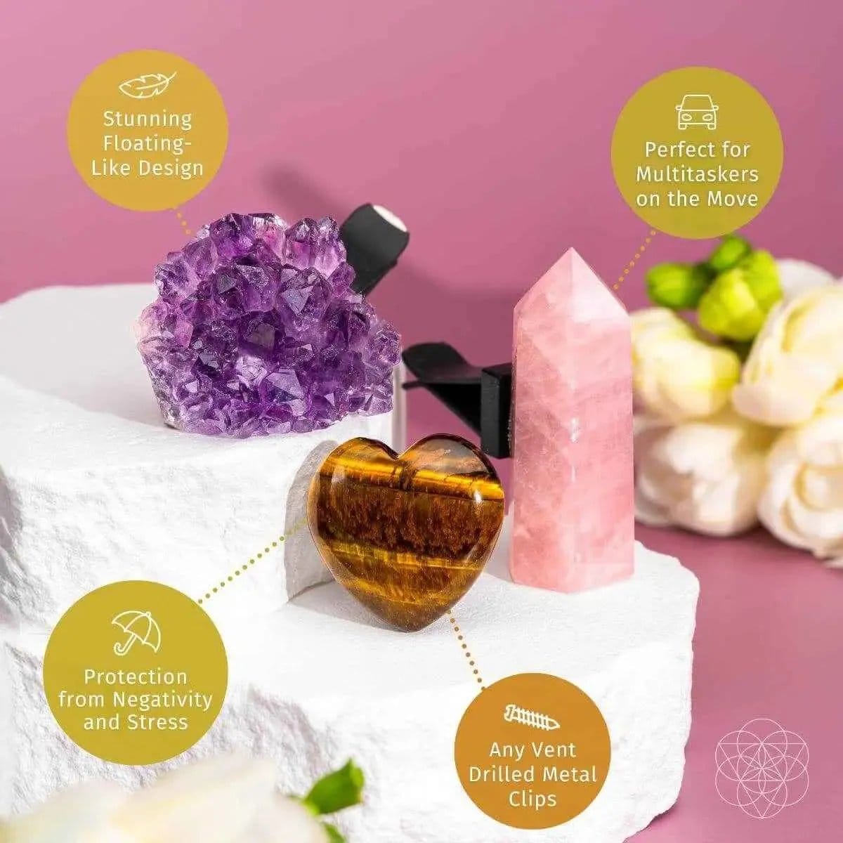 Mindful Multitasker - Crystal Car Kit of Balance Conscious Items Default Title Default Title-