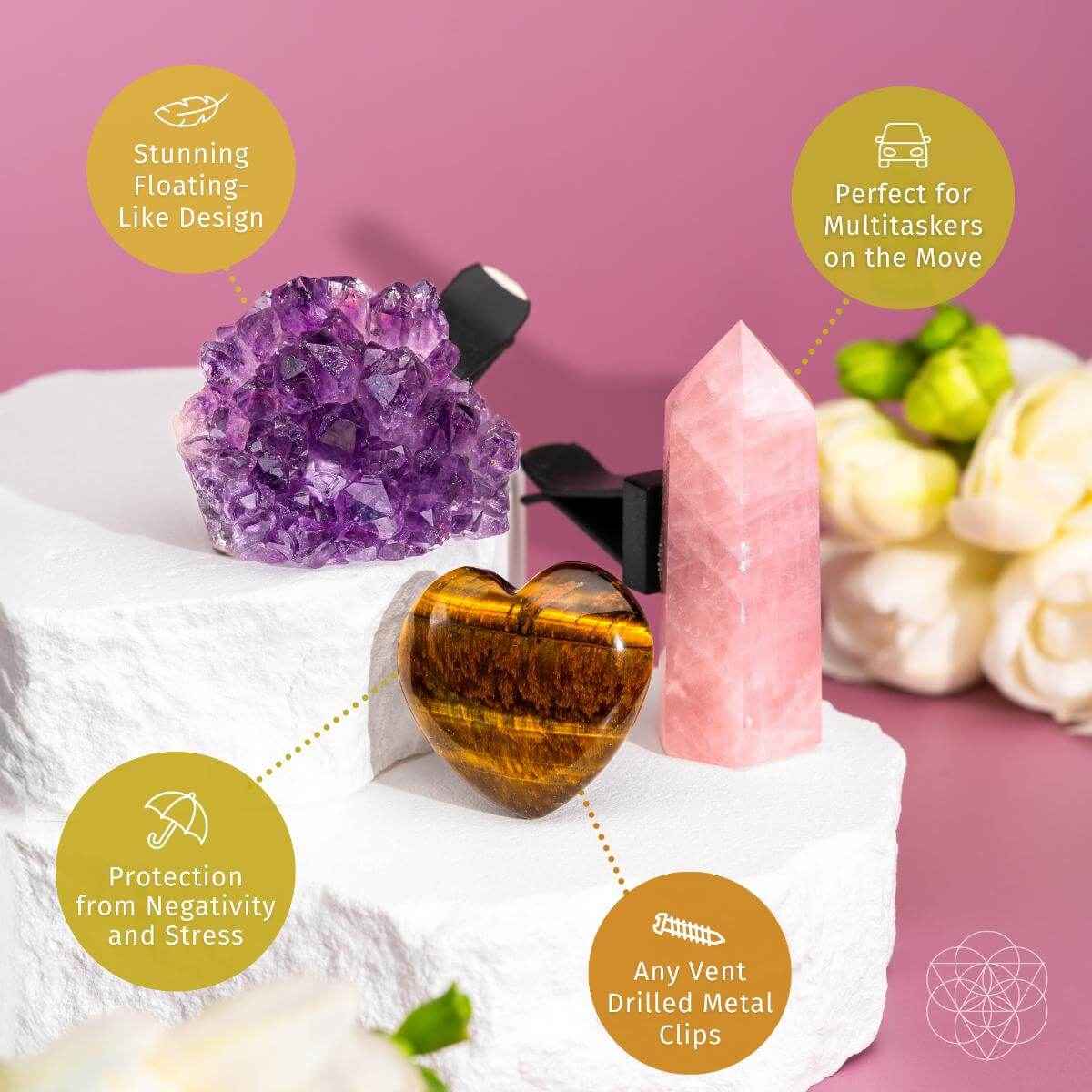 Mindful Multitasker - Crystal Car Kit of Balance - Cartsfy Inc.