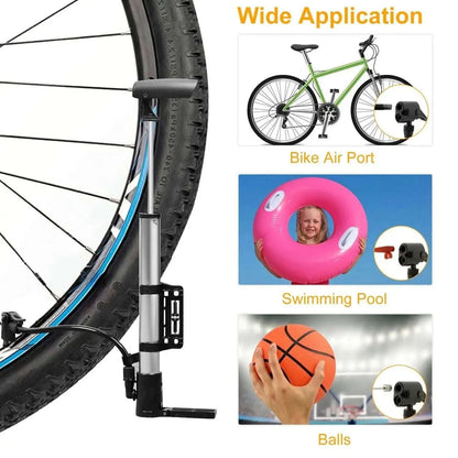 Mini Bike Pump Portable Bicycle Tire Inflator DailySale Default Title Default Title-