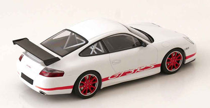 Minichamps 2002 Porsche 911 996 GT3 RS White w/ Red Deco 1:18 Cartsfy Inc.
