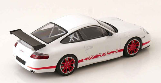 Minichamps 2002 Porsche 911 996 GT3 RS White w/ Red Deco 1:18 Cartsfy Inc.