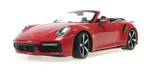 Minichamps 2020 Porsche 911 992 Turbo S Cabriolet Guards Red 1:18 Cartsfy Inc.