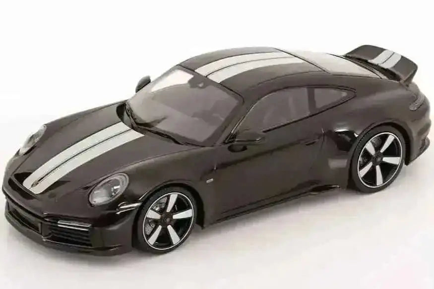 Minichamps 2022 Porsche 911 992 Sport Classic Black w/ White Stripes 1:18 SEALED Cartsfy Inc.