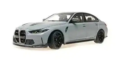 Minichamps 2023 BMW M3 CS (G80) Brooklyn Grey Metallic 1:18 Cartsfy Inc.