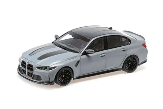 Minichamps 2023 BMW M3 CS (G80) Brooklyn Grey Metallic 1:18 Cartsfy Inc.